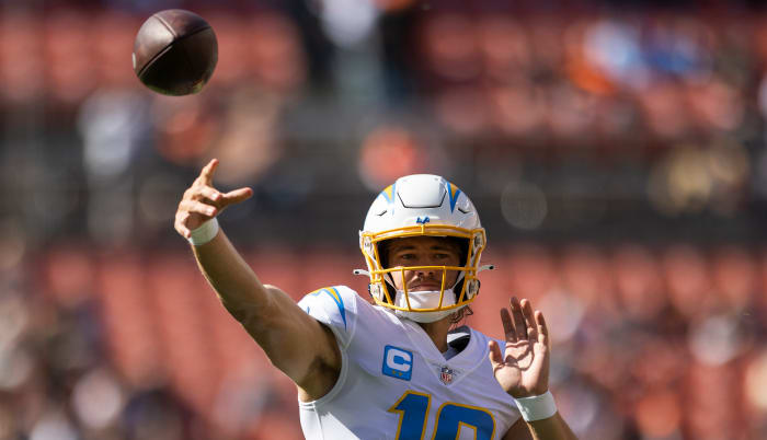 Los Angeles Chargers quarterback Justin Herbert
